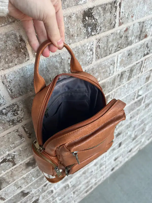 Jenn Backpack: Brown