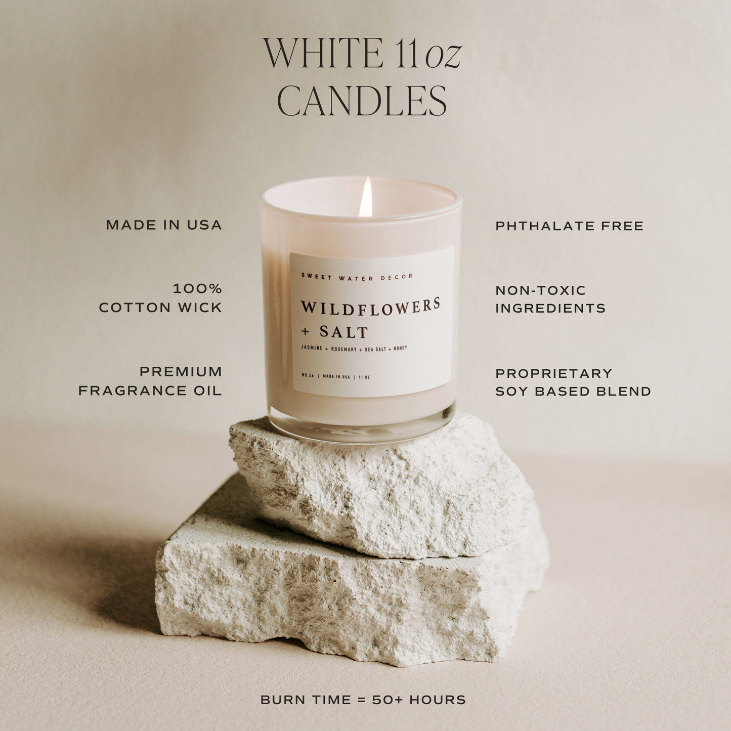 Farmhouse 11 oz Soy Candle - Fall Decor & Gifts