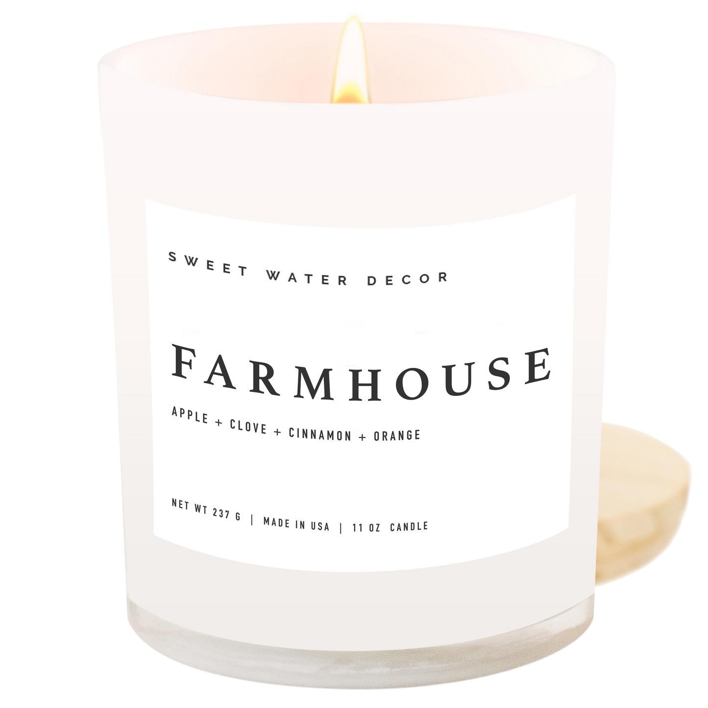 Farmhouse 11 oz Soy Candle - Fall Decor & Gifts