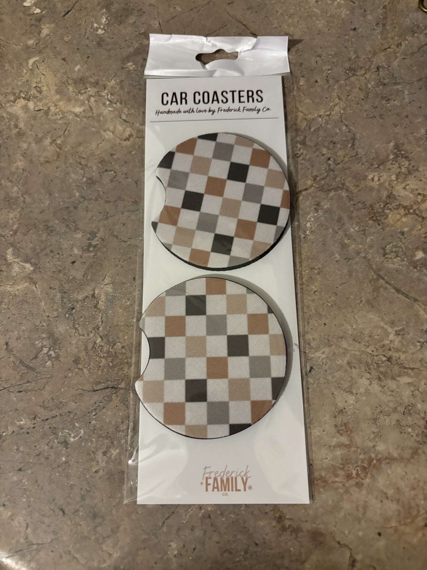 Car Coasters, Set of 2