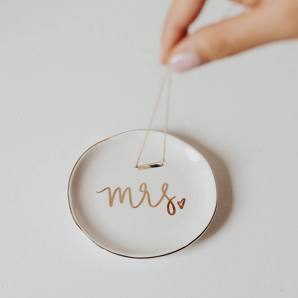 Mrs. Jewelry Dish - Home Decor & Gifts