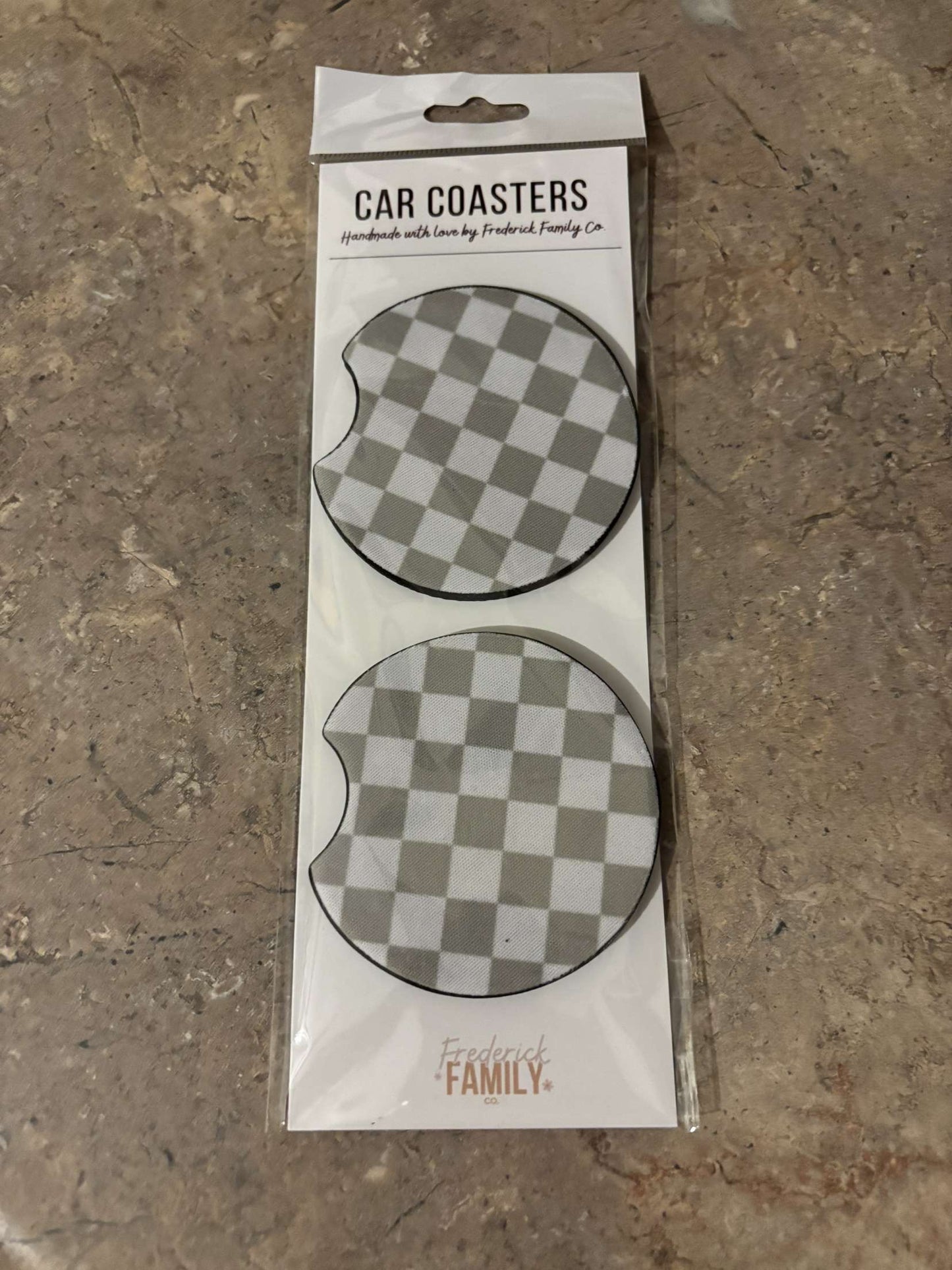Car Coasters, Set of 2