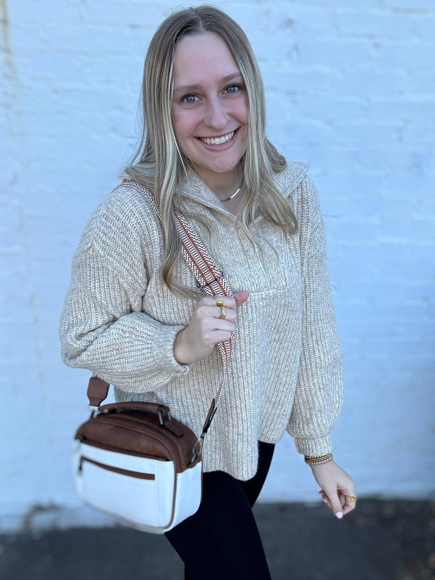 Ashlyn Crossbody: Camel