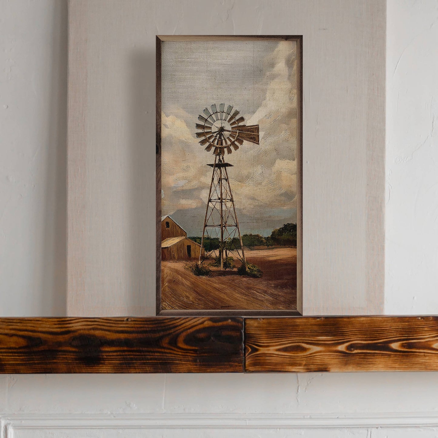 Windmill On The Farm: 8x16