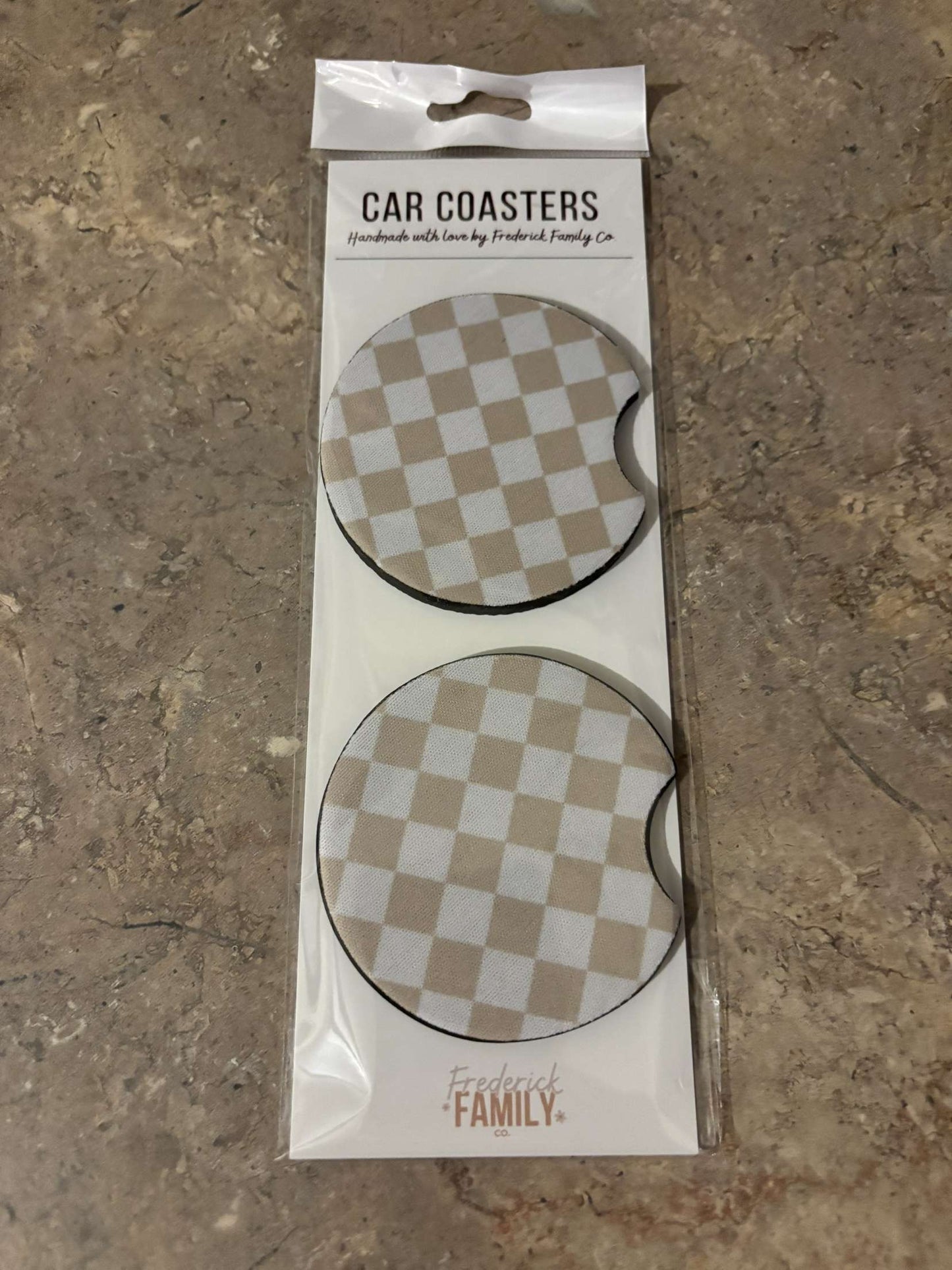 Car Coasters, Set of 2