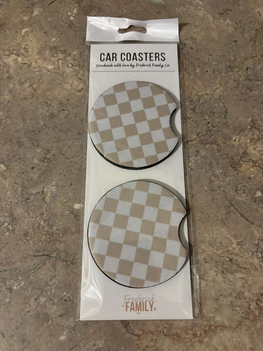 Car Coasters, Set of 2