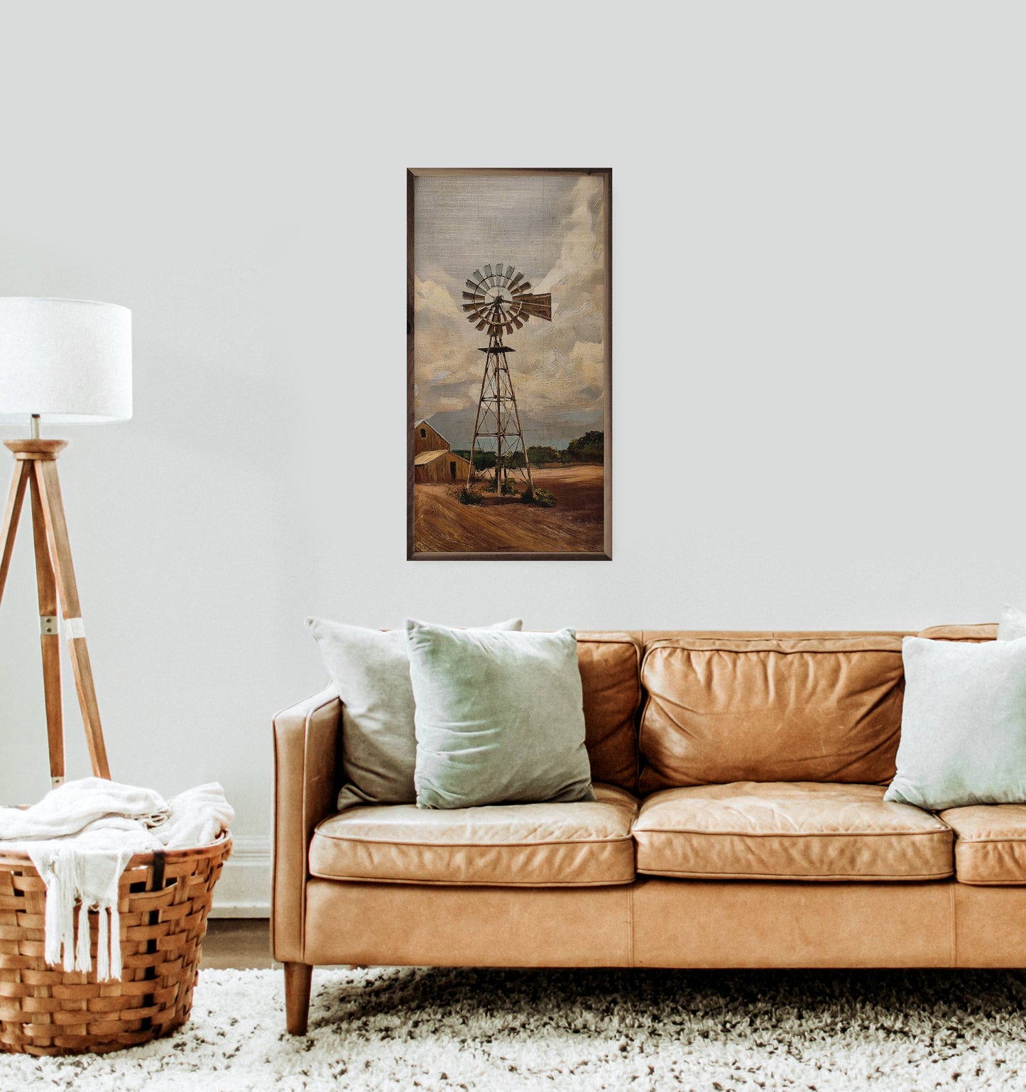 Windmill On The Farm: 8x16