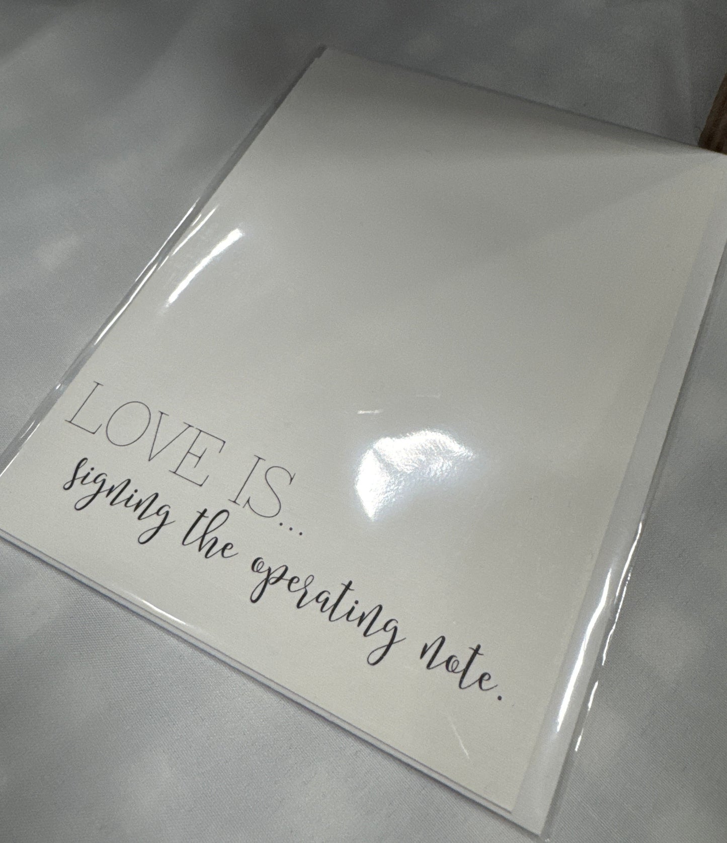 Love is…