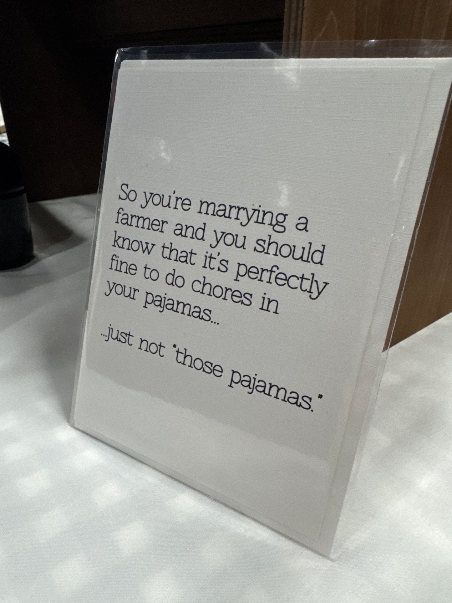 So You’re Marrying a Farmer…