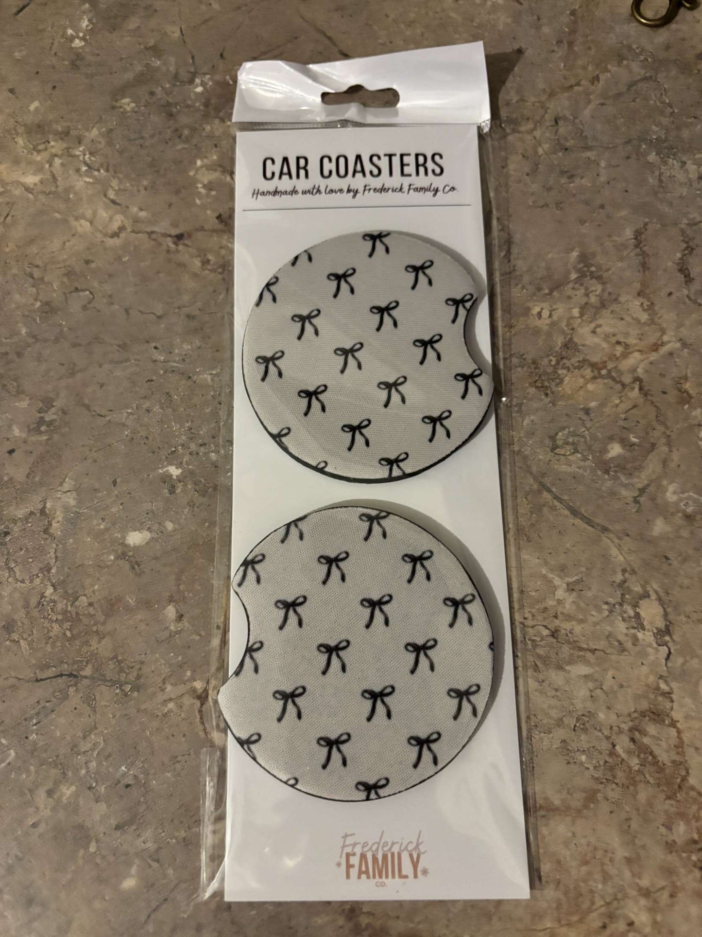 Car Coasters, Set of 2