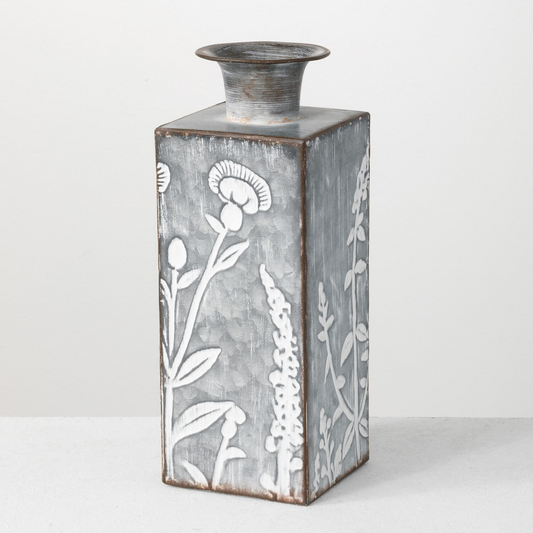 Flower Patterned Vase