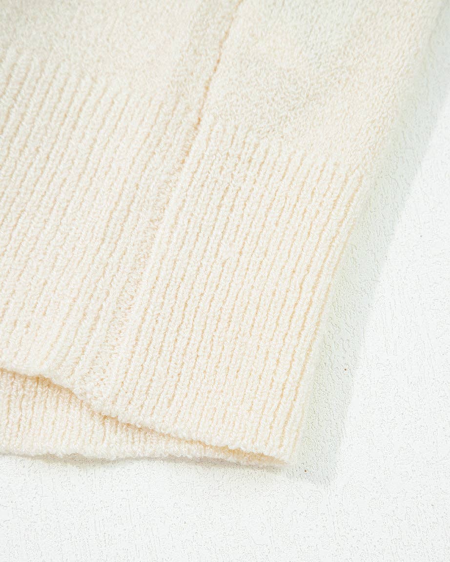 Lily Cardigan Sweater | Knitted Cardigan | Striped Cardigan: Multicolour / 100%Acrylic / L